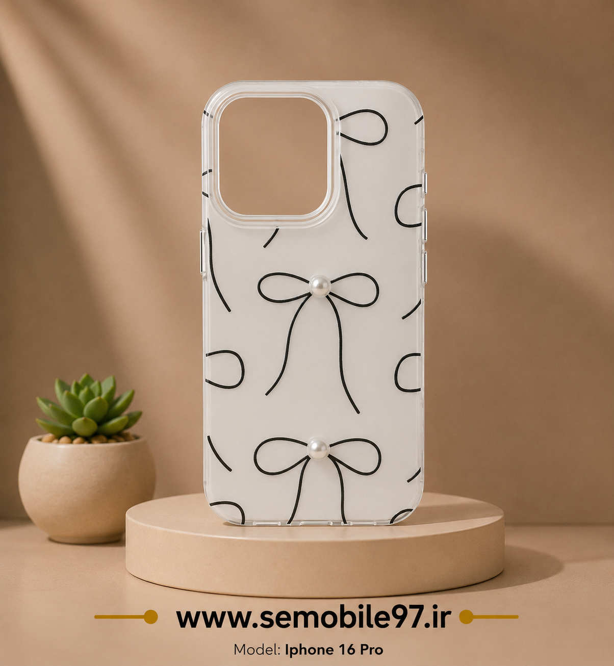 قاب گوشی Iphone 16 Pro طرحدار