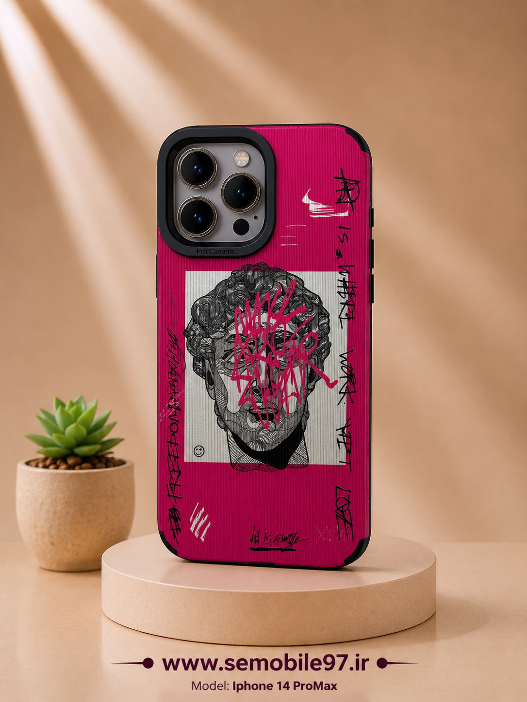قاب گوشی Iphone 14 ProMax مدل فانتزی