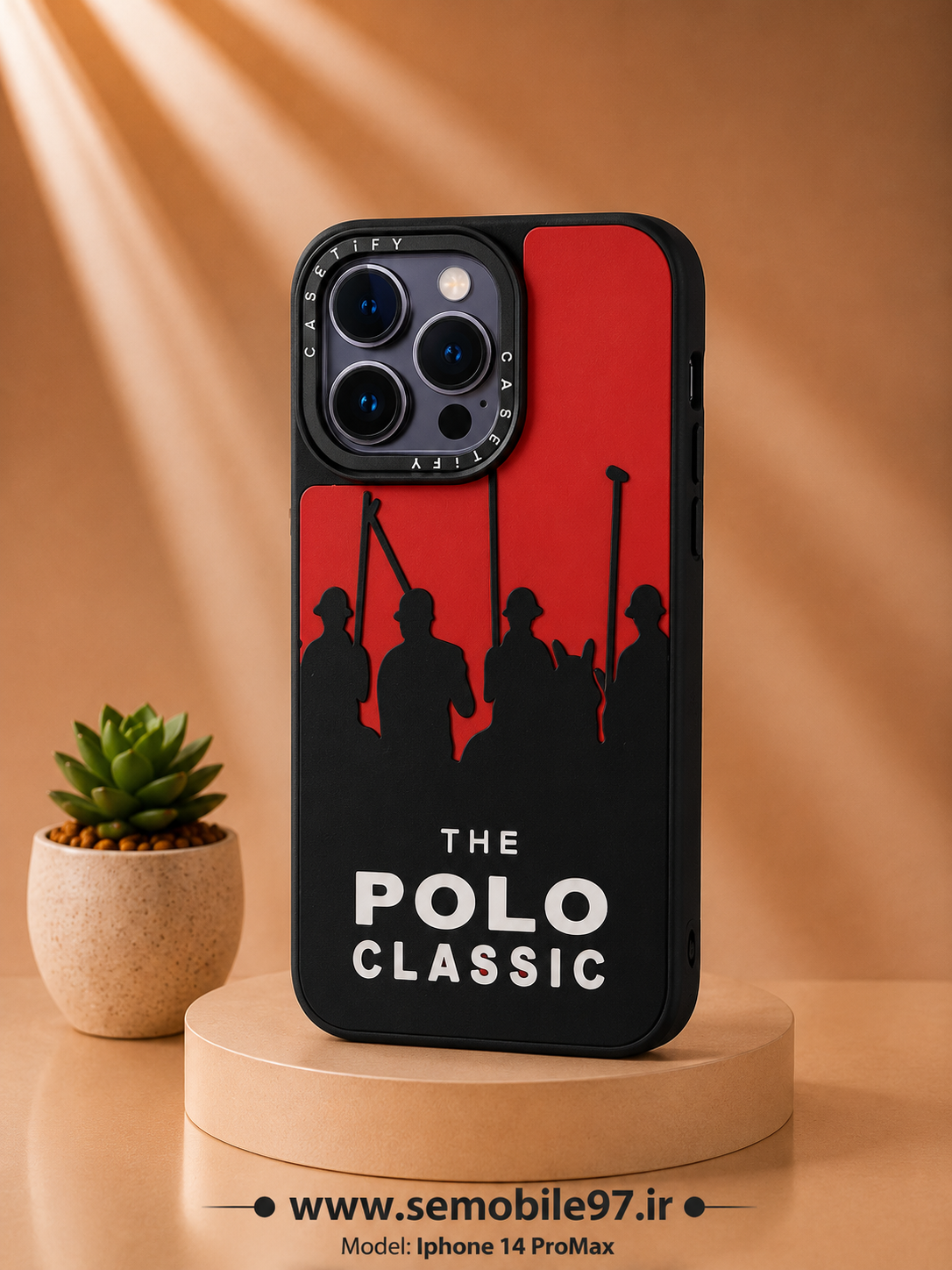قاب گوشی Iphone 14 ProMax مدل POLO