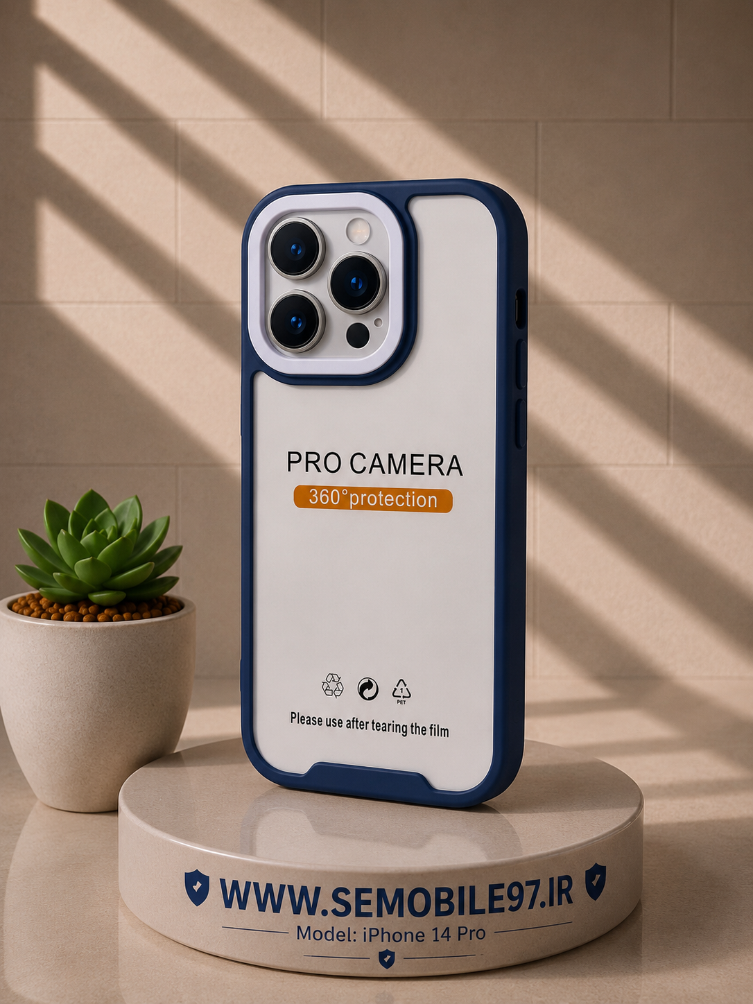 قاب گوشی Iphone 14 Pro مدل دور رنگی