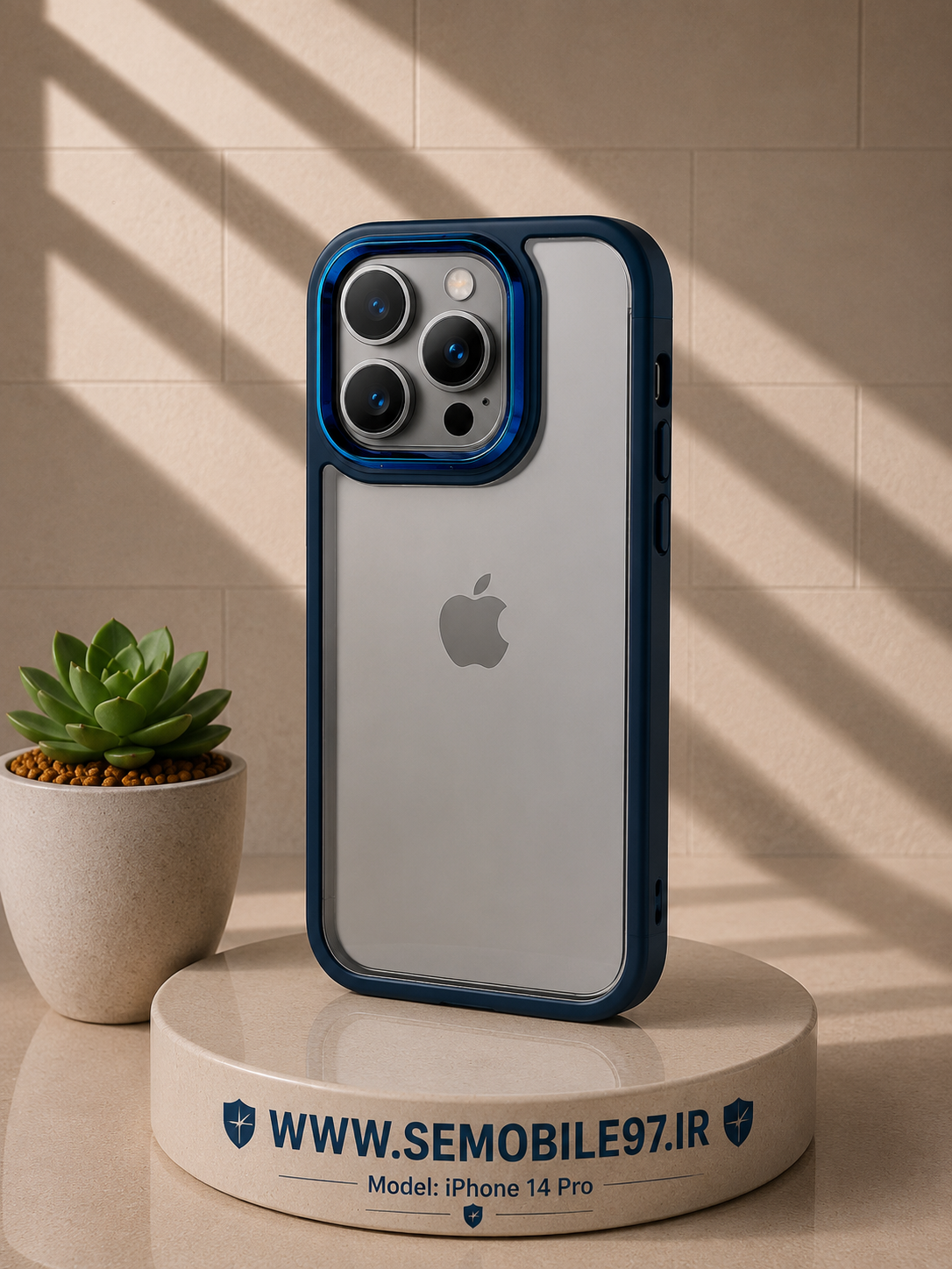 قاب گوشی Iphone 14 Pro مدل دوررنگی