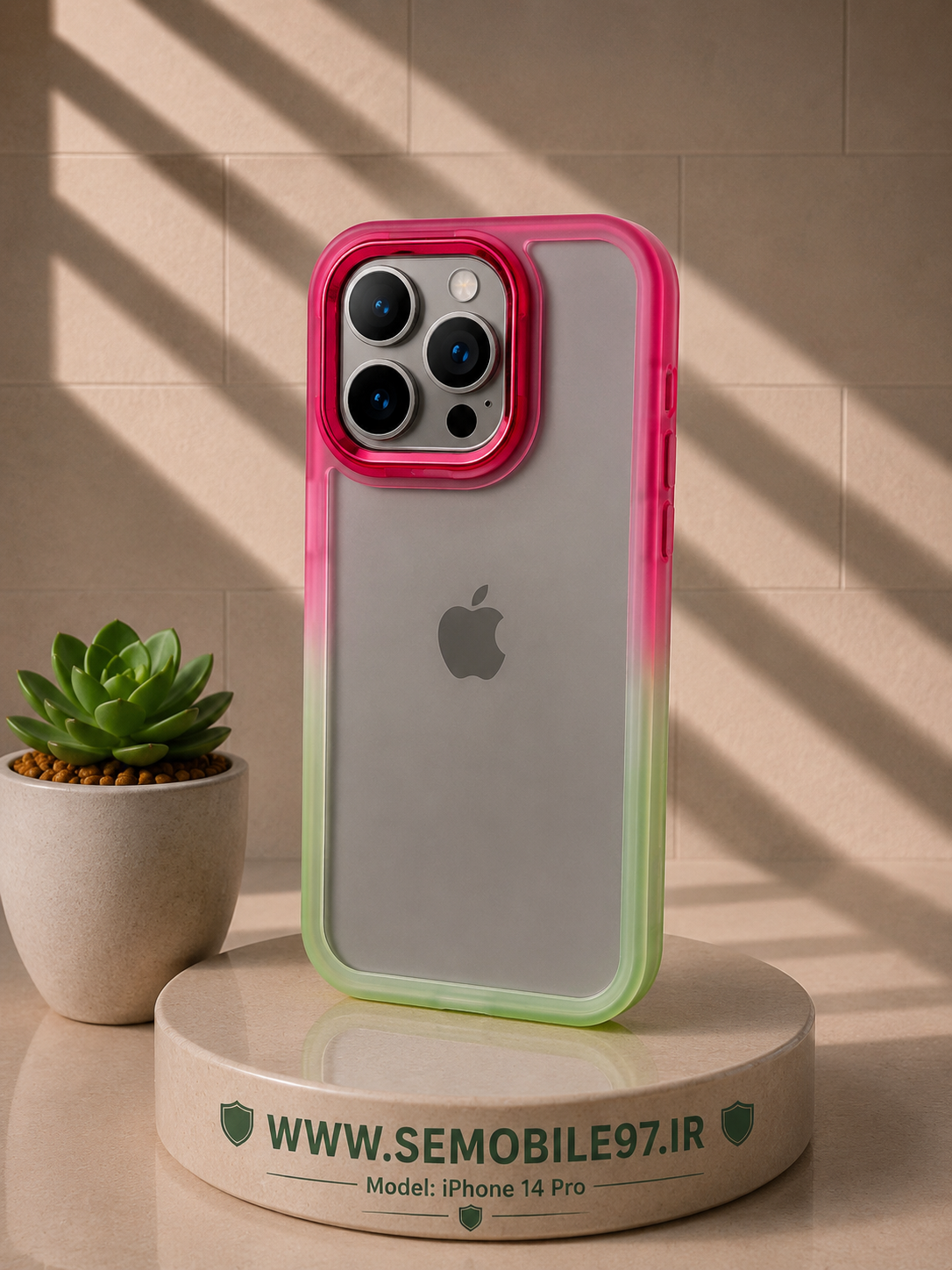 قاب گوشی Iphone 14 Pro مدل دور رنگی