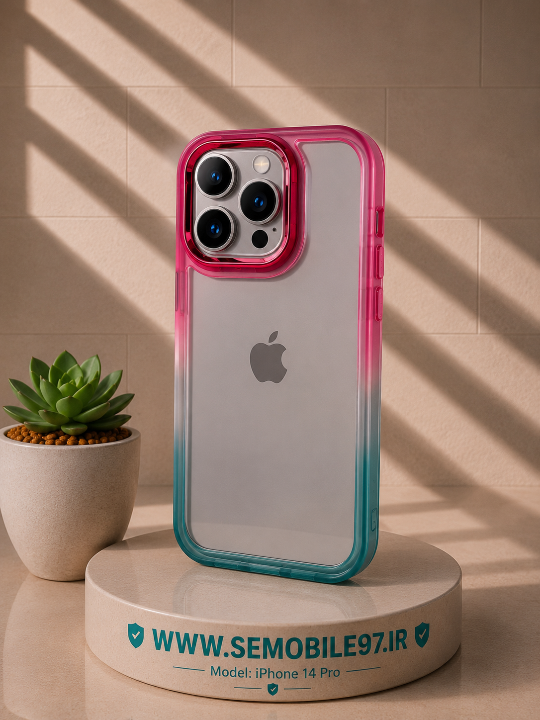 قاب گوشی Iphone 14 Pro مدل دور رنگی