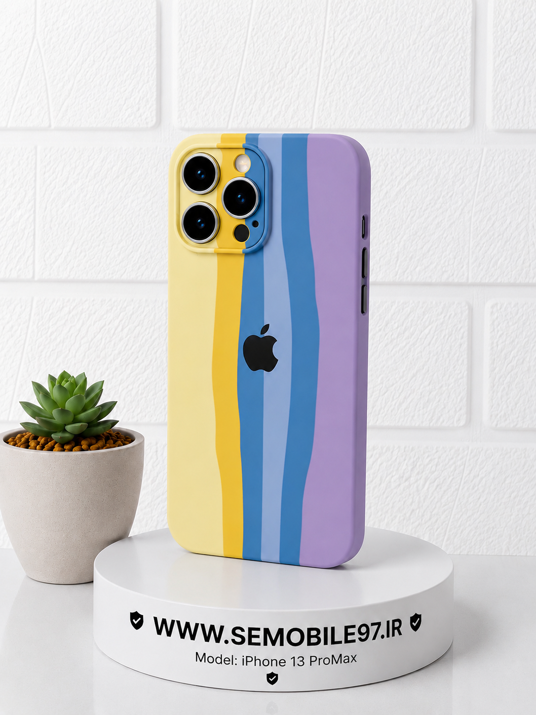 قاب گوشی Iphone 13 ProMax سیلیکونی پاکنی
