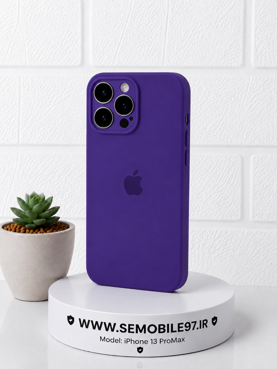 قاب گوشی Iphone 13 ProMax سیلیکونی پاکنی