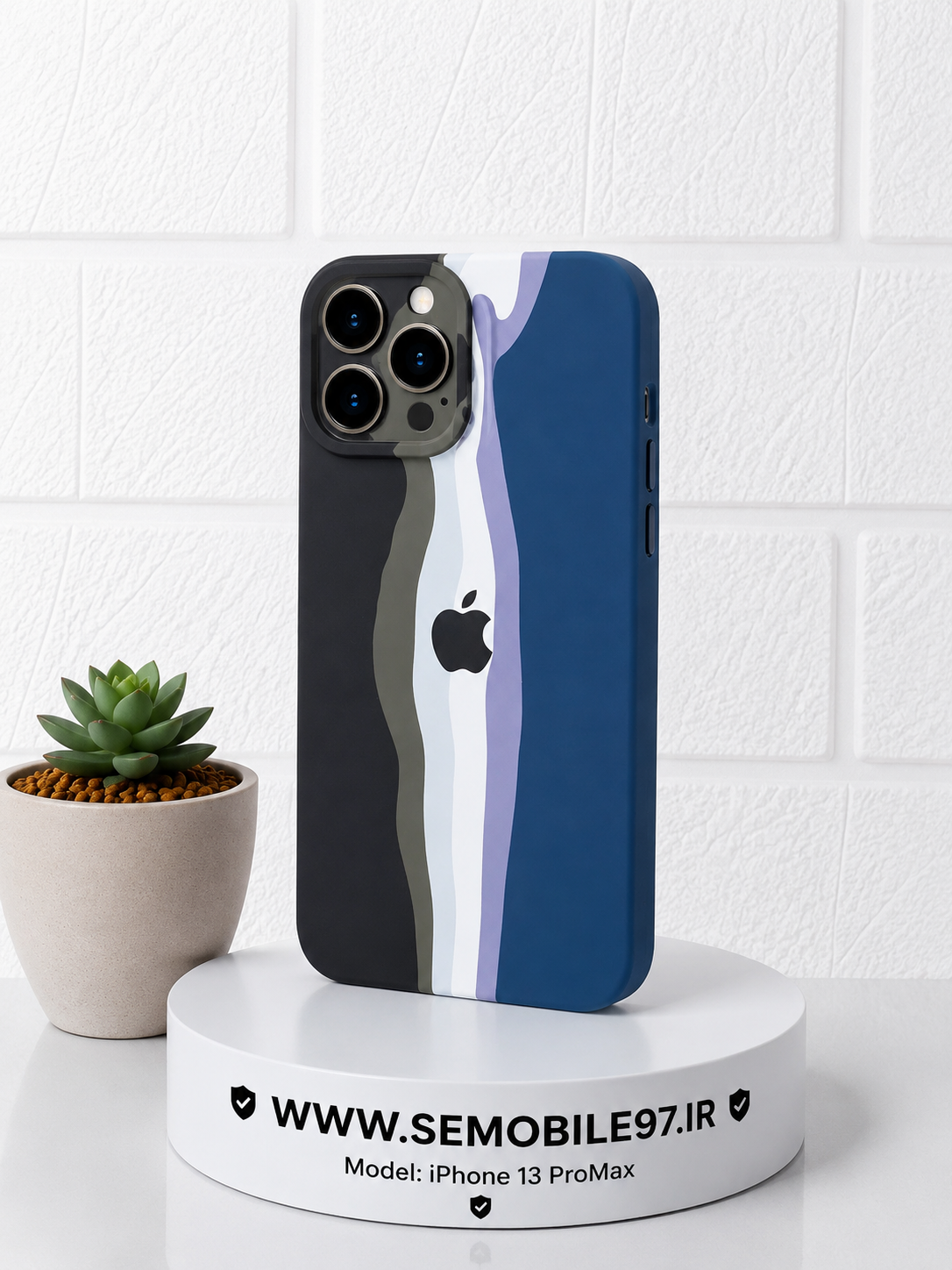 قاب گوشی Iphone 13 ProMax سیلیکونی پاکنی