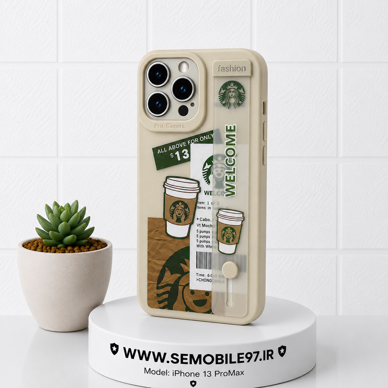 قاب گوشی Iphone 13 ProMax استندشو
