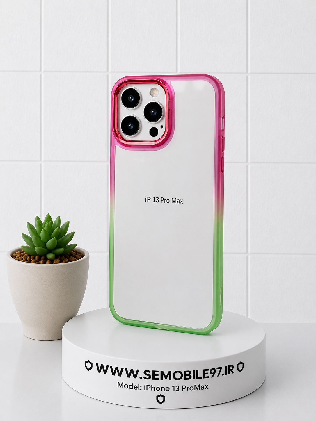 قاب گوشی Iphone 13 ProMax دور رنگی