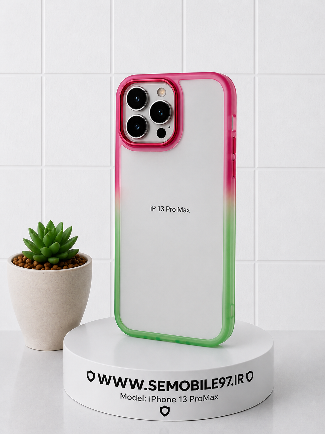 قاب گوشی Iphone 13 ProMax دور رنگی