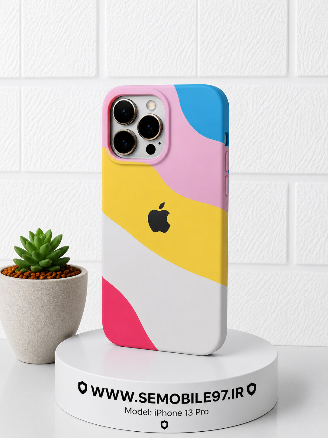 قاب گوشی Iphone 13 Pro سیلیکونی پاکنی