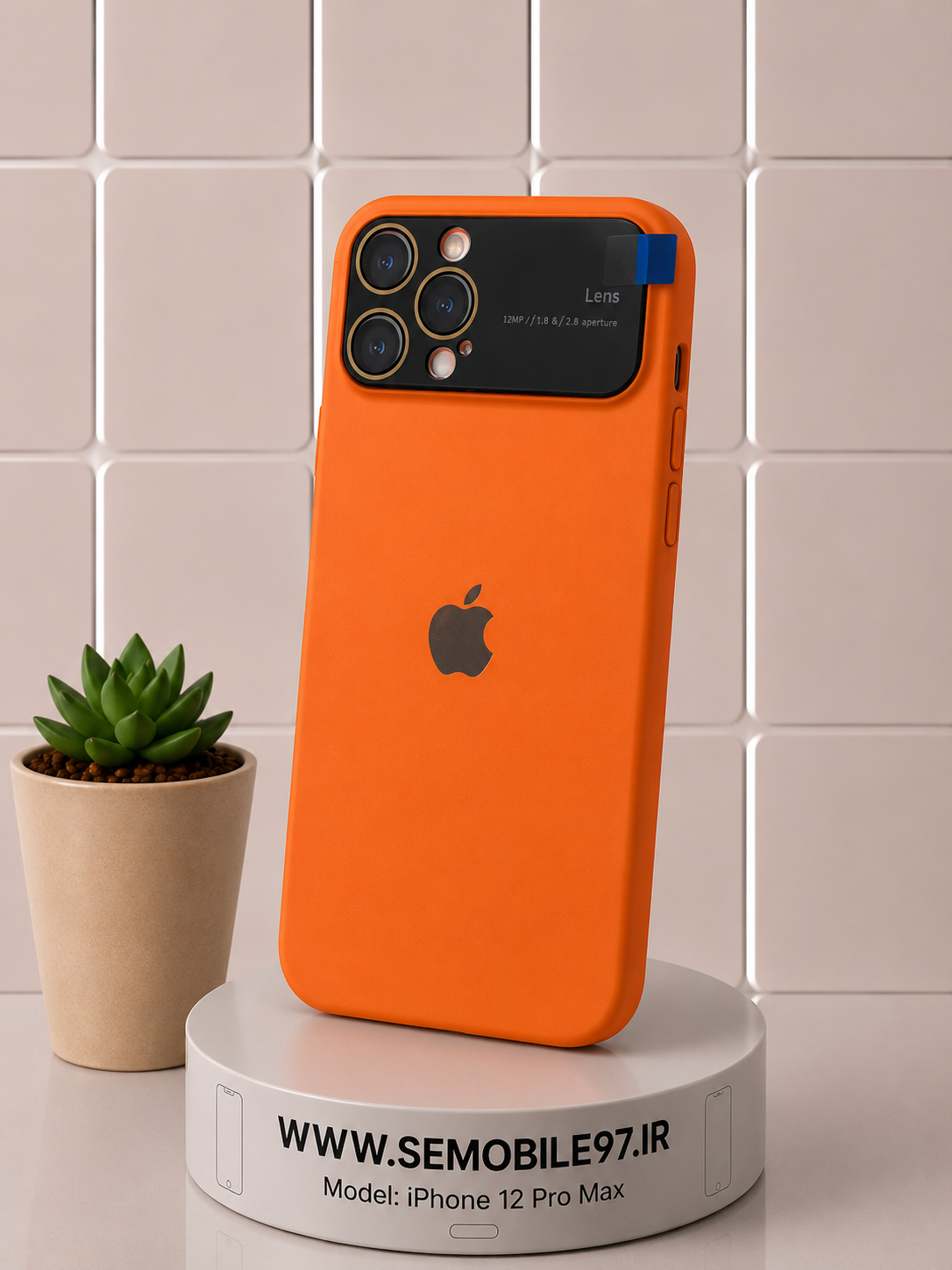 قاب گوشی  iPhone 12 ProMax به همراه گلس رایگان
