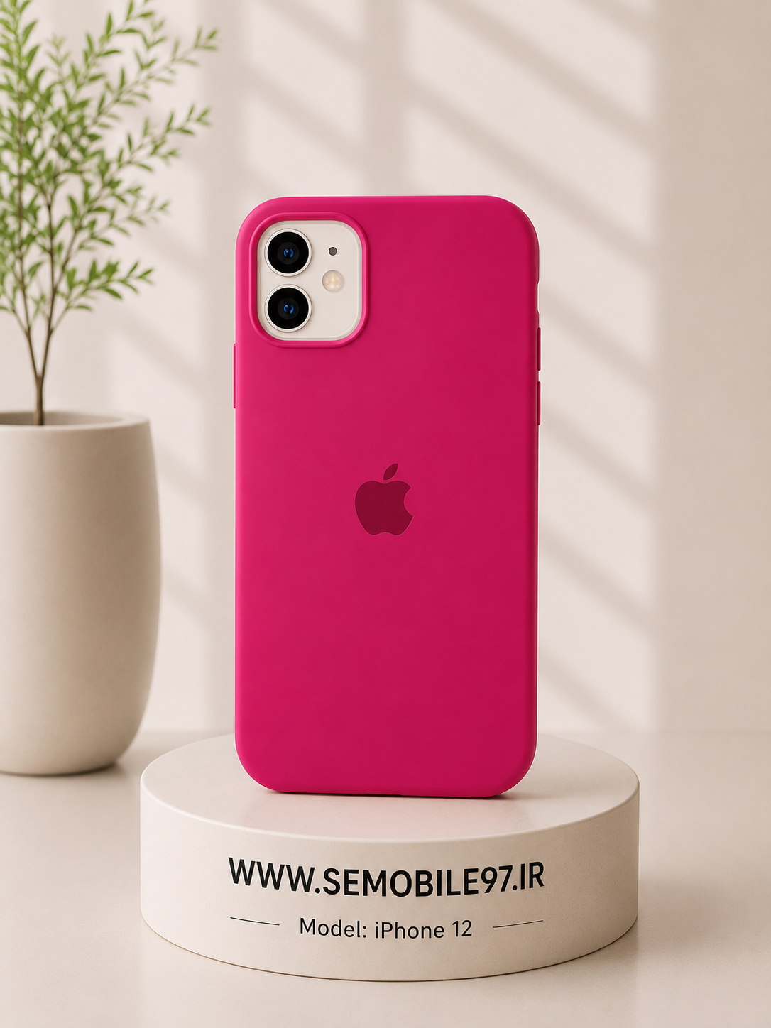 قاب گوشی Iphone 12 سیلیکونی پاکنی