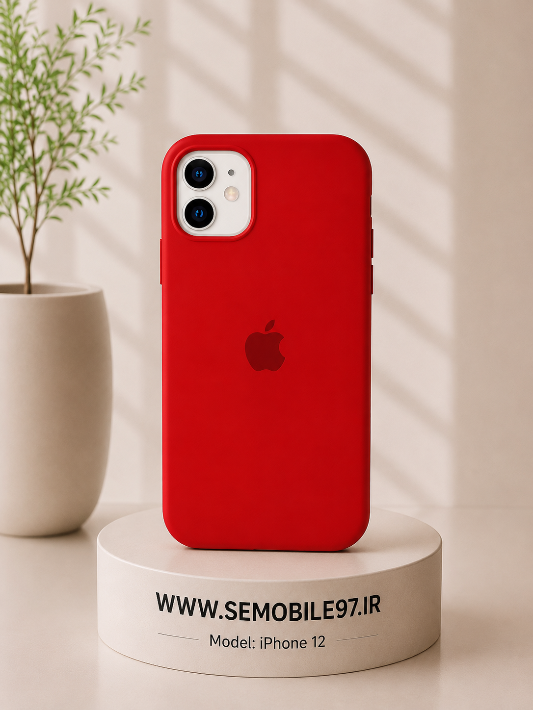 قاب گوشی Iphone 12 سیلیکونی پاکنی