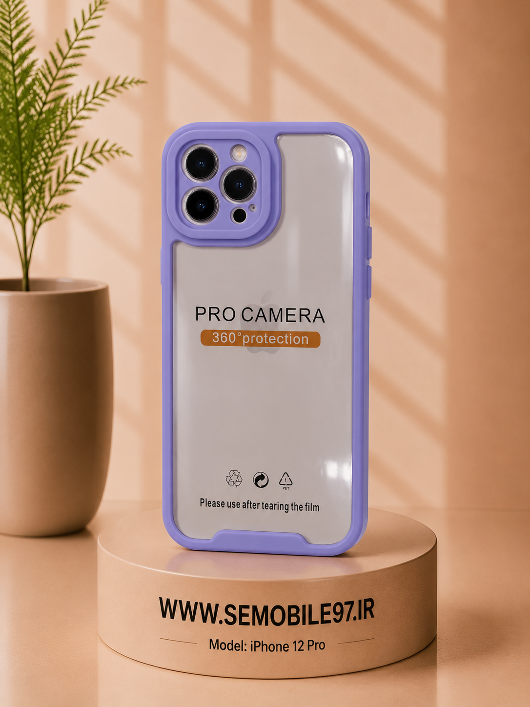 قاب گوشی Iphone 12 Pro دور رنگی