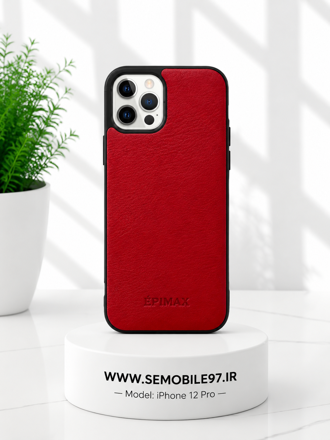 قاب گوشی Iphone 12 Pro چرمی