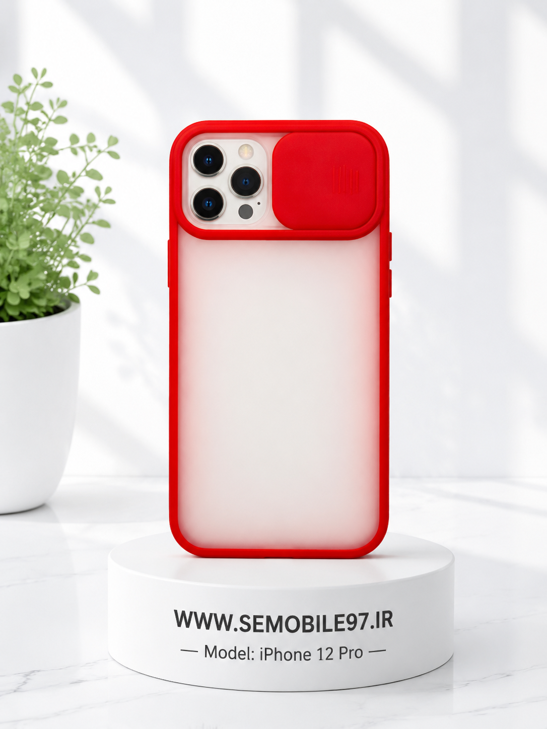 قاب گوشی Iphone 12 Pro پشت مات