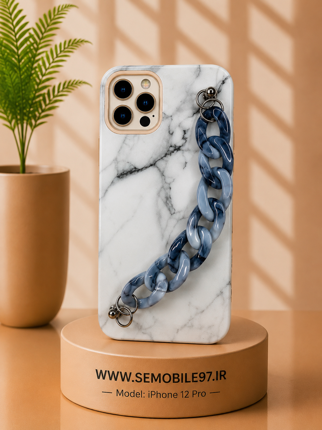قاب گوشی Iphone 12 Pro طرح سنگ