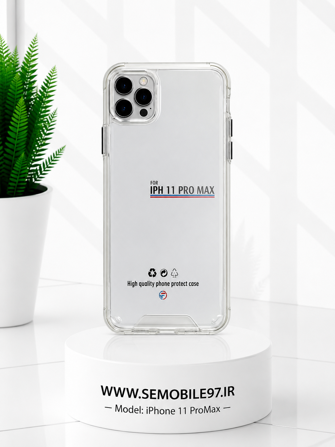 قاب گوشی Iphone 11 ProMax شفاف