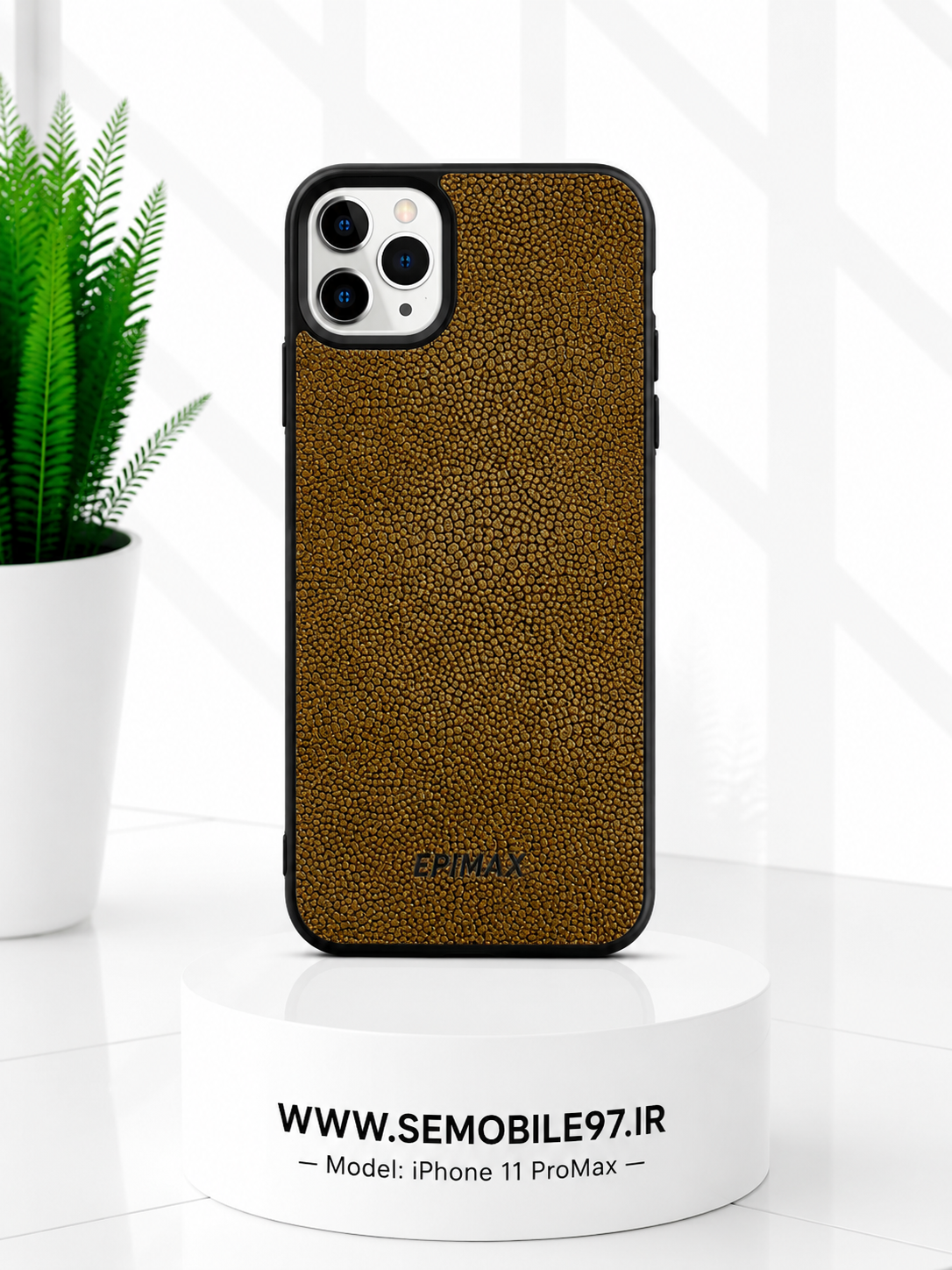 قاب گوشی Iphone 11 ProMax چرمی
