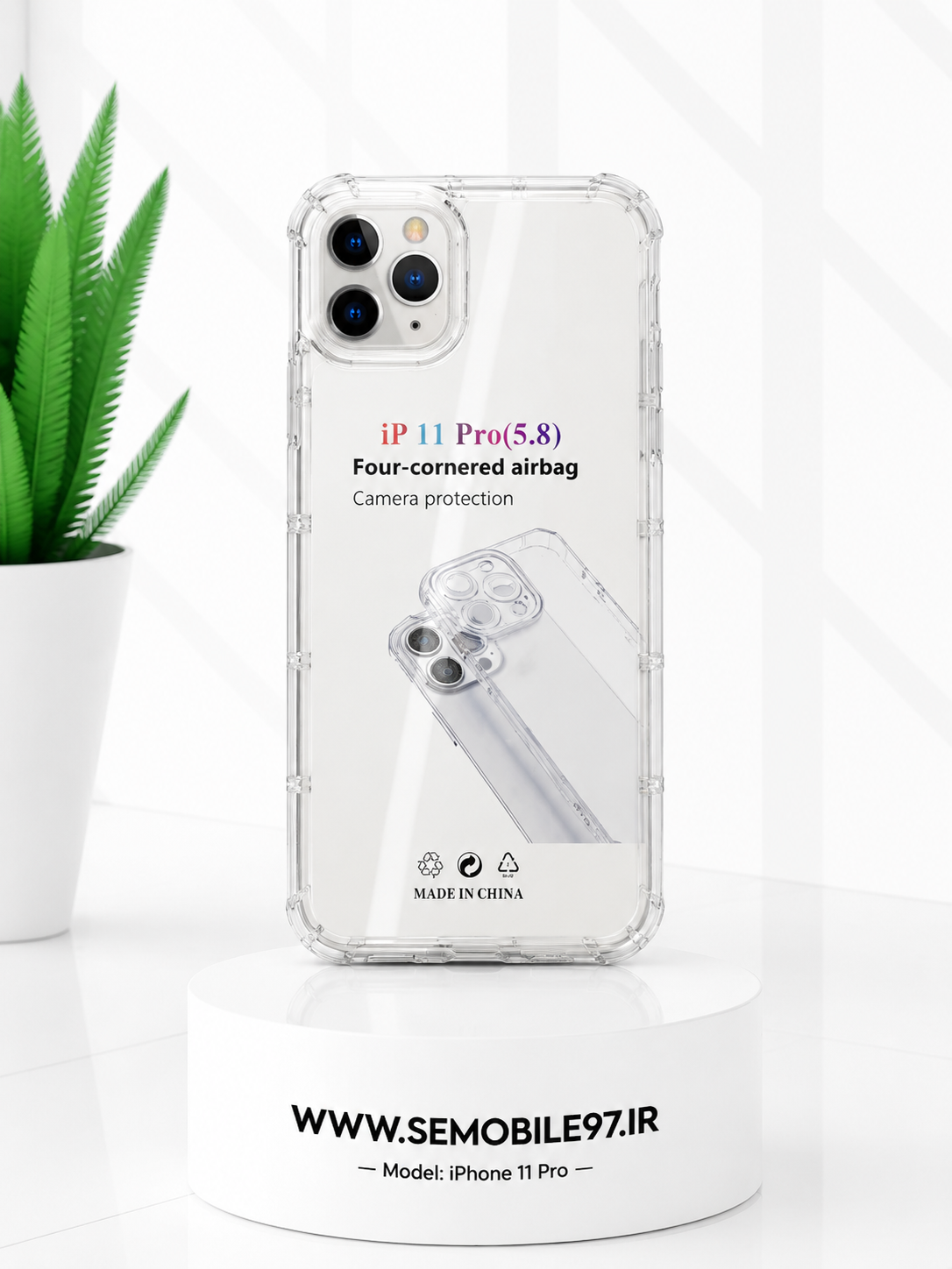 قاب گوشی Iphone 11 Pro شفاف