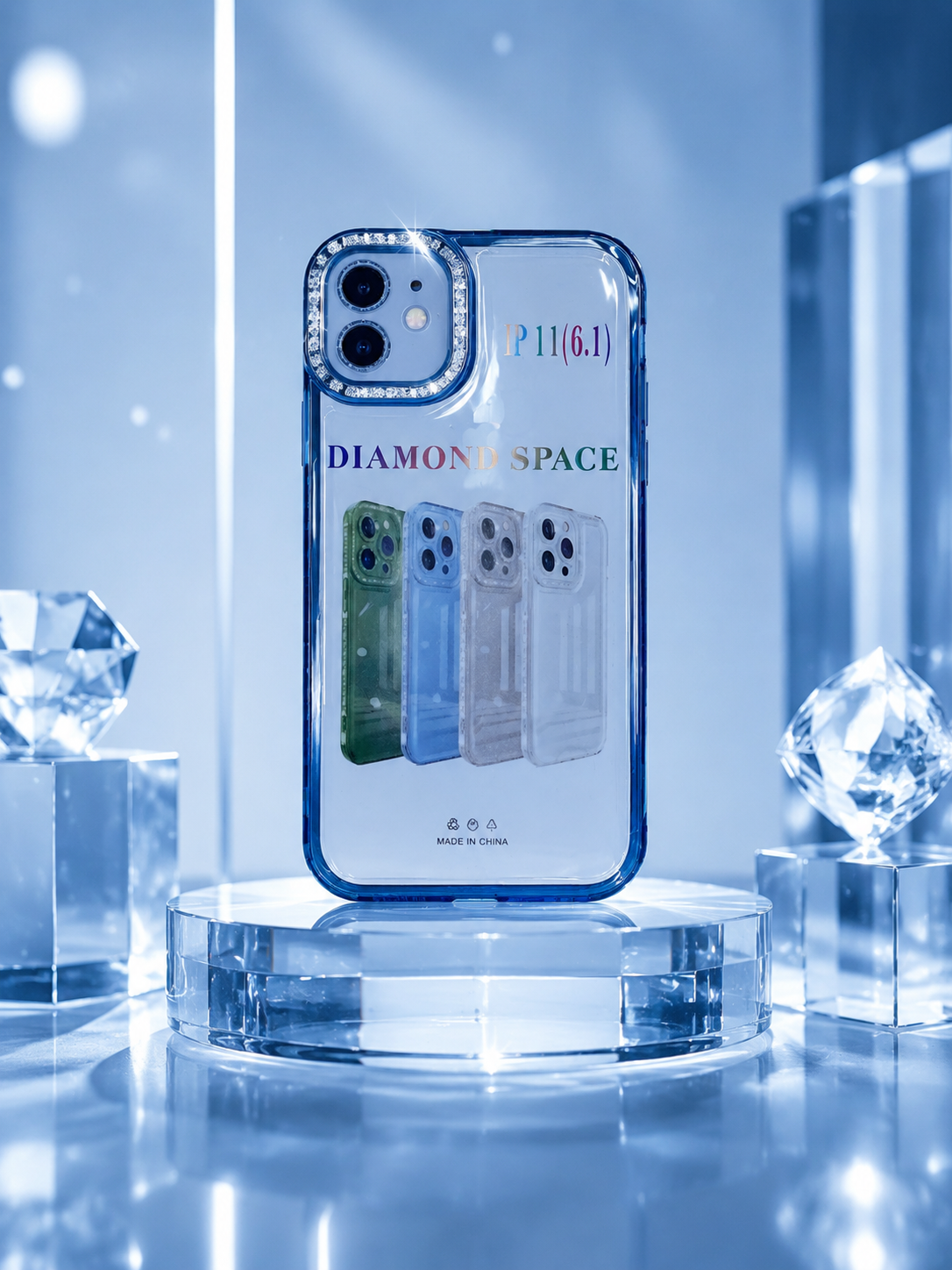 قاب گوشی iPhone 11 دور طرح نگینی