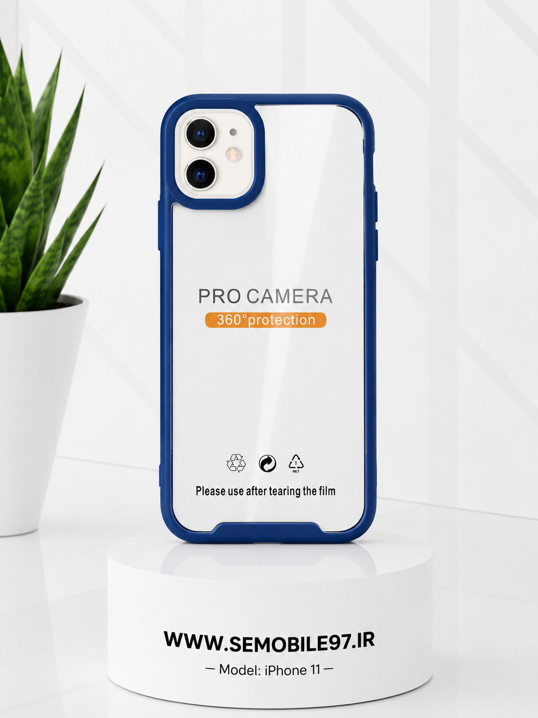 قاب گوشی iPhone 11 دور رنگی