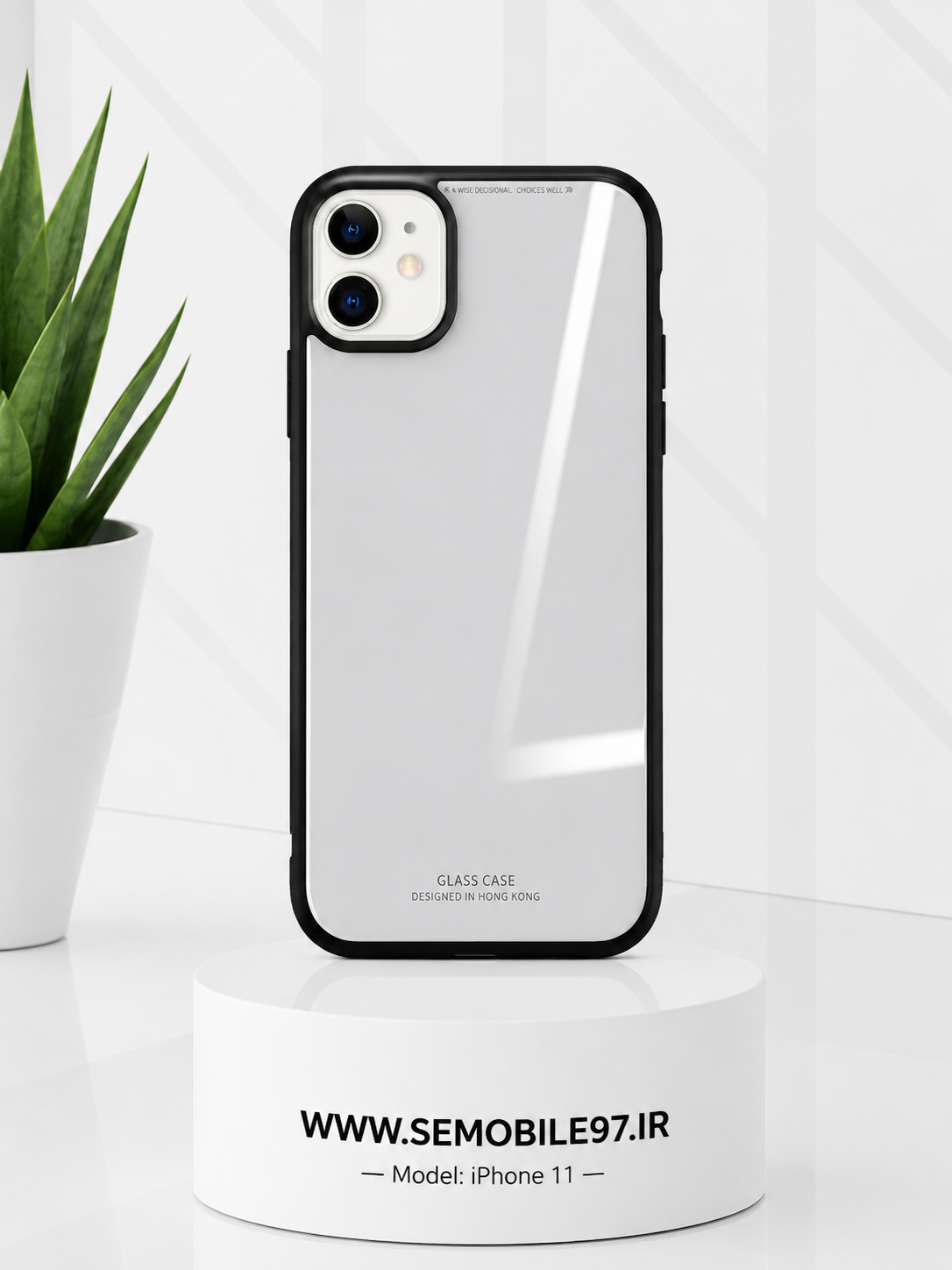قاب گوشی iPhone 11 آینه ای شیشه ای