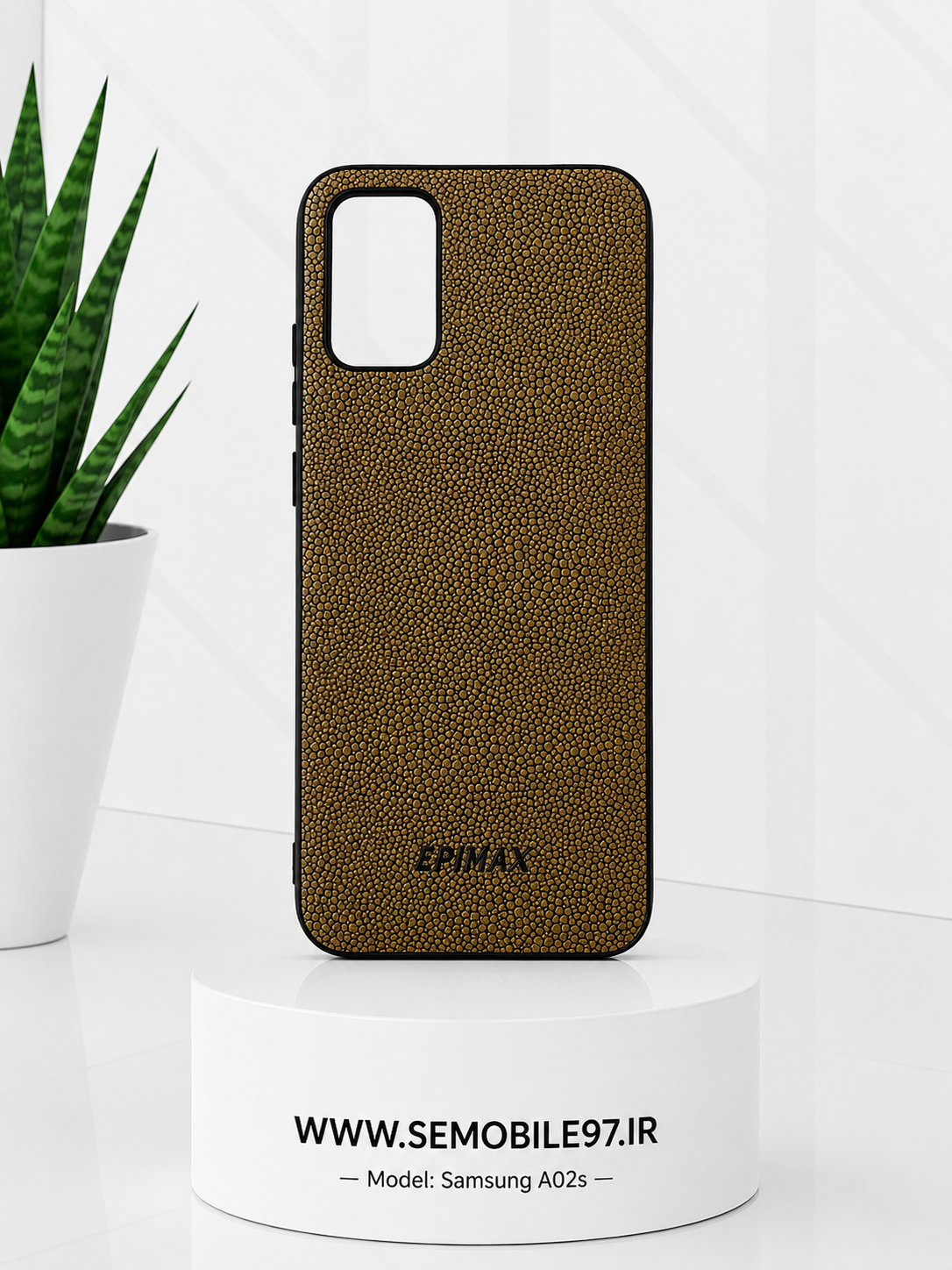 قاب گوشی Galaxy A02S چرم