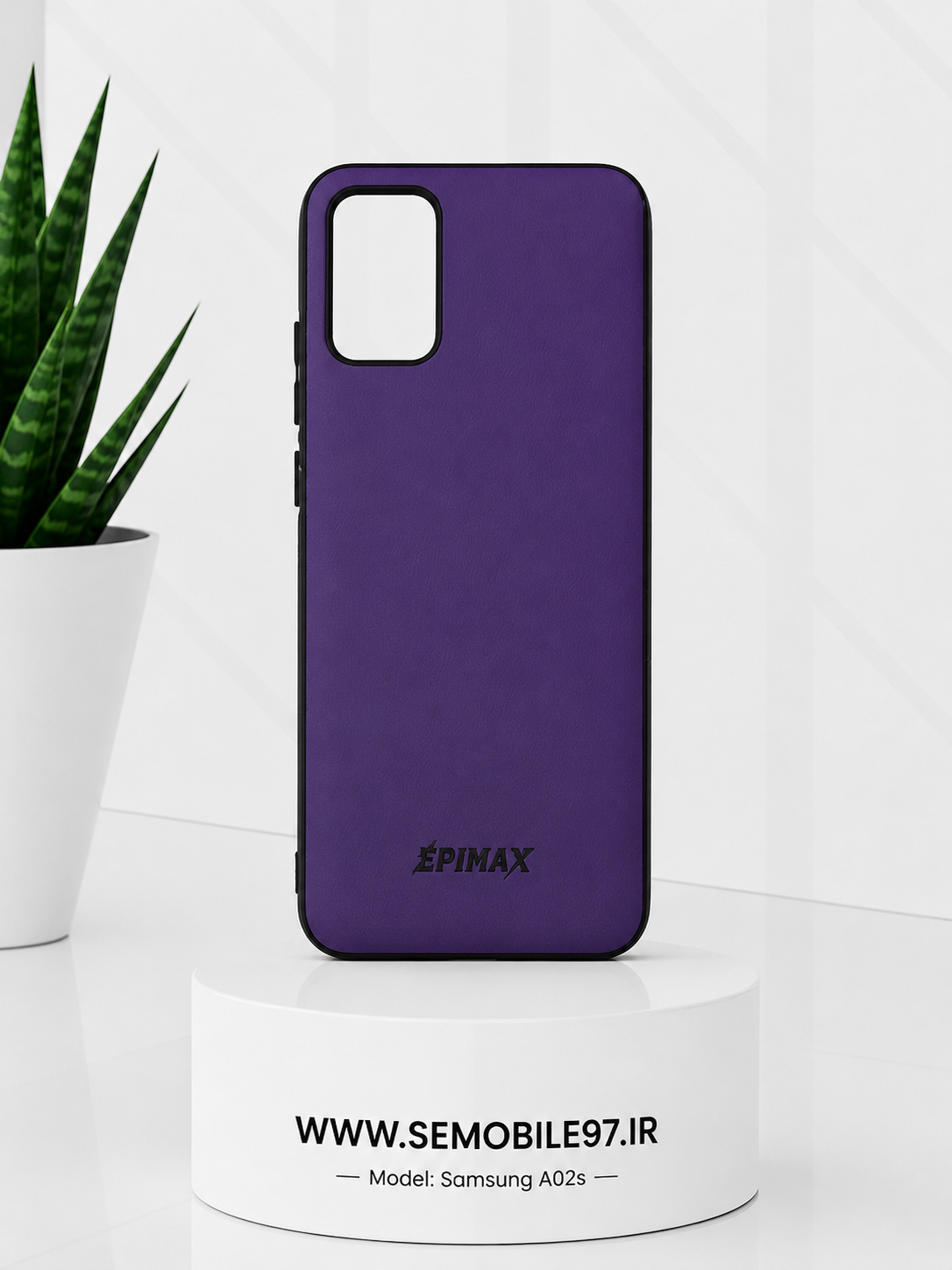 قاب گوشی Galaxy A02S چرم
