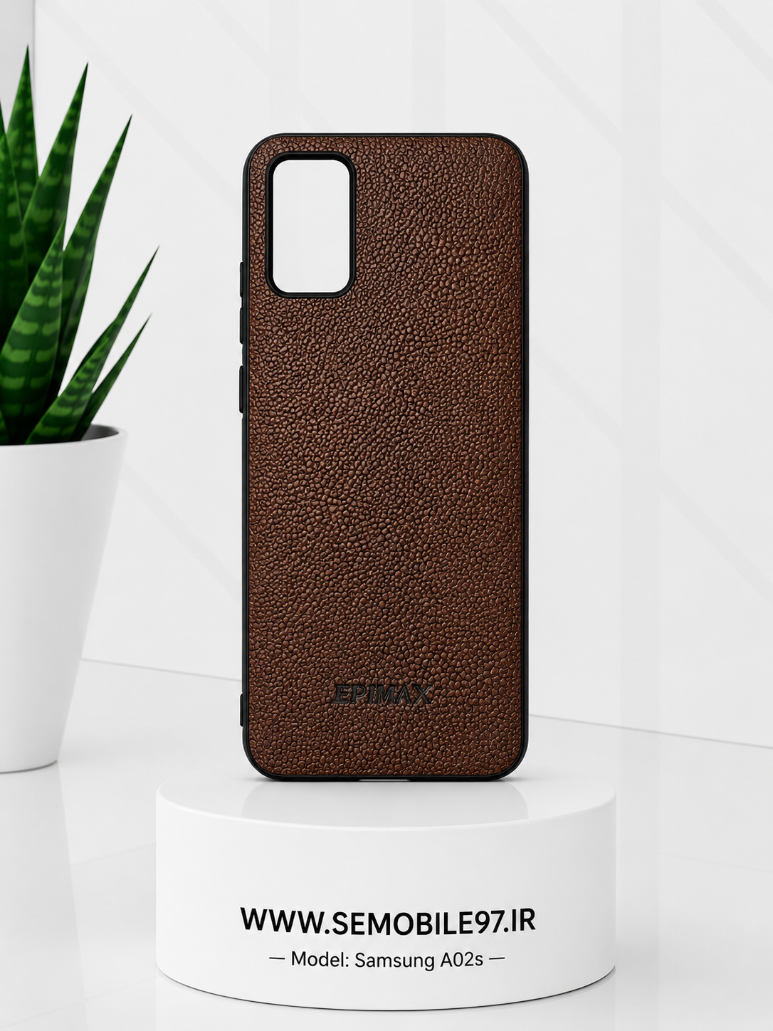 قاب گوشی Galaxy A02S چرم