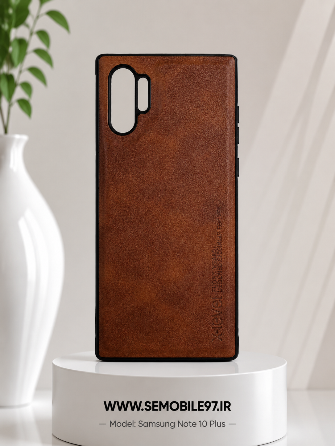 قاب گوشی Galexy Note10 Plus سامسونگ چرمی