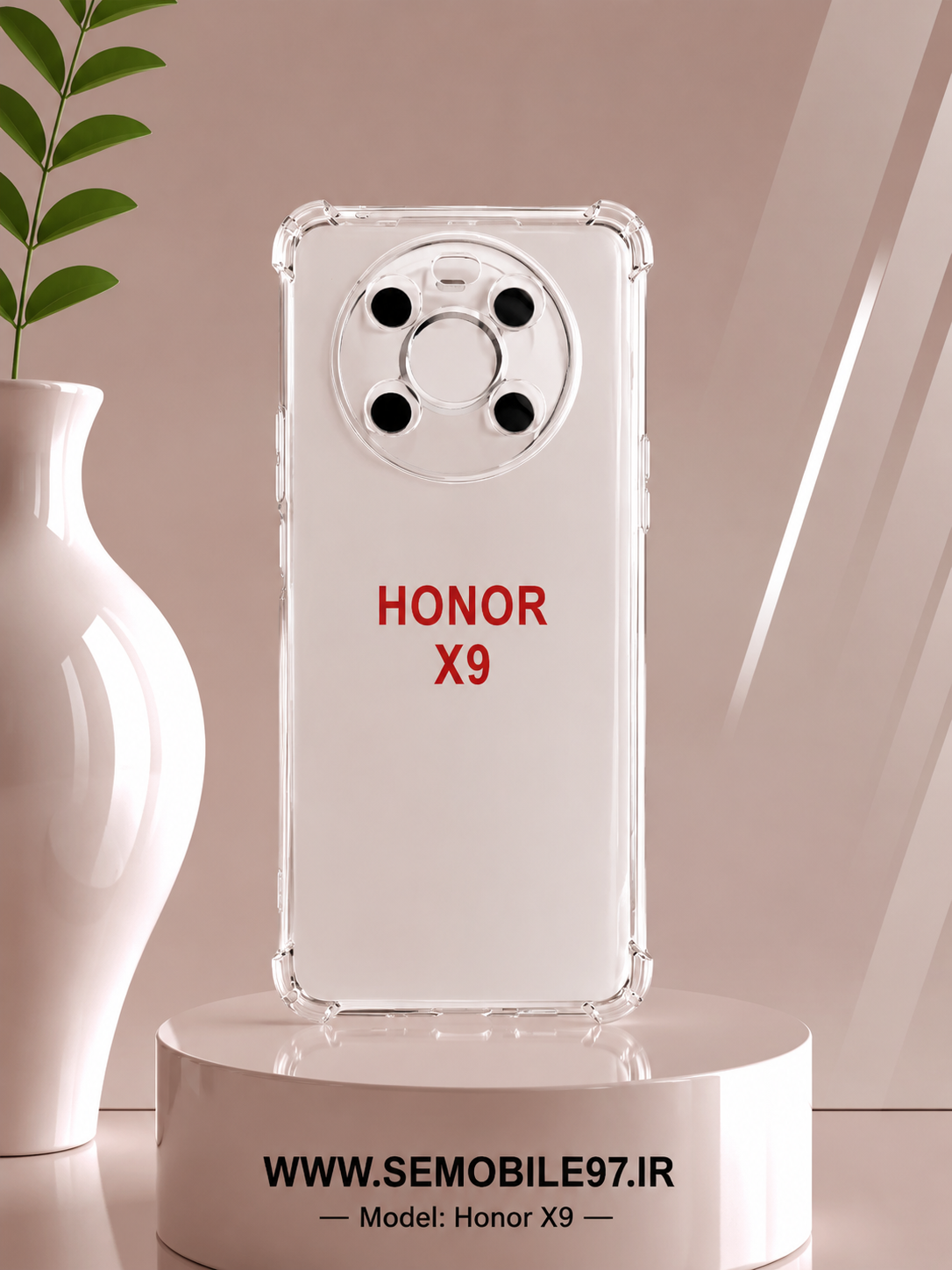 قاب گوشی Honor X9 آنر مدل شفاف