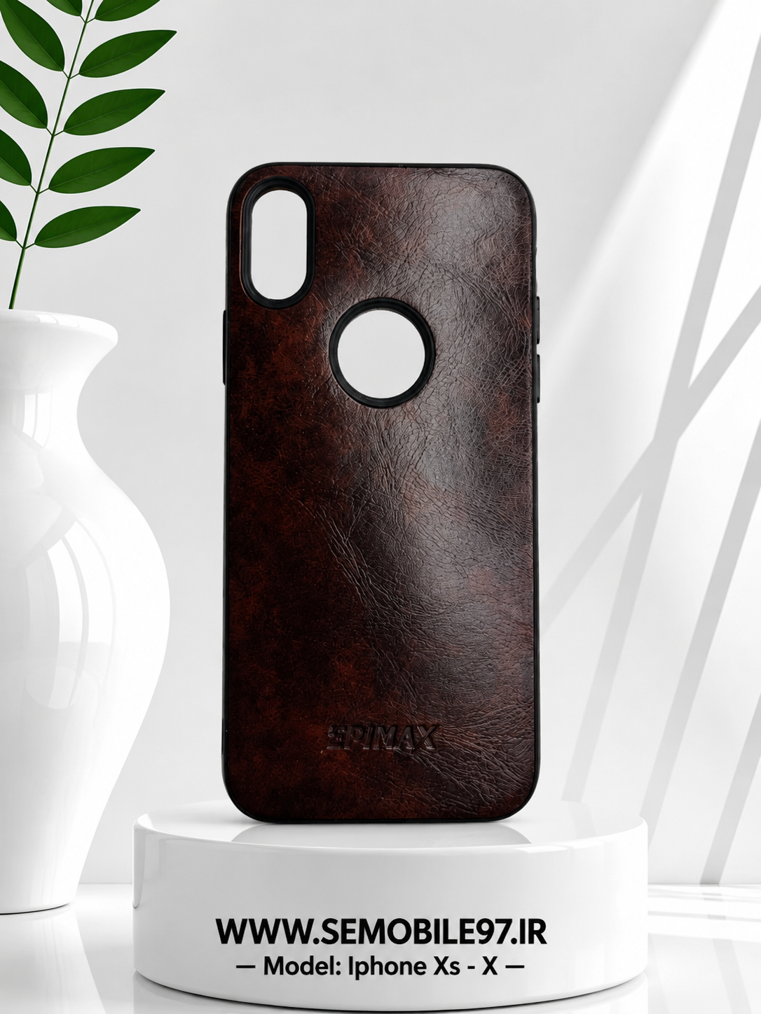 قاب گوشی Iphone Xs - X آیفون مدل چرمی