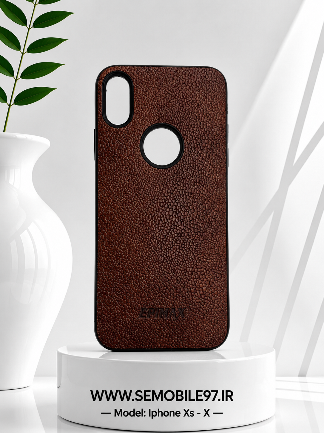 قاب گوشی Iphone Xs - X آیفون مدل چرمی