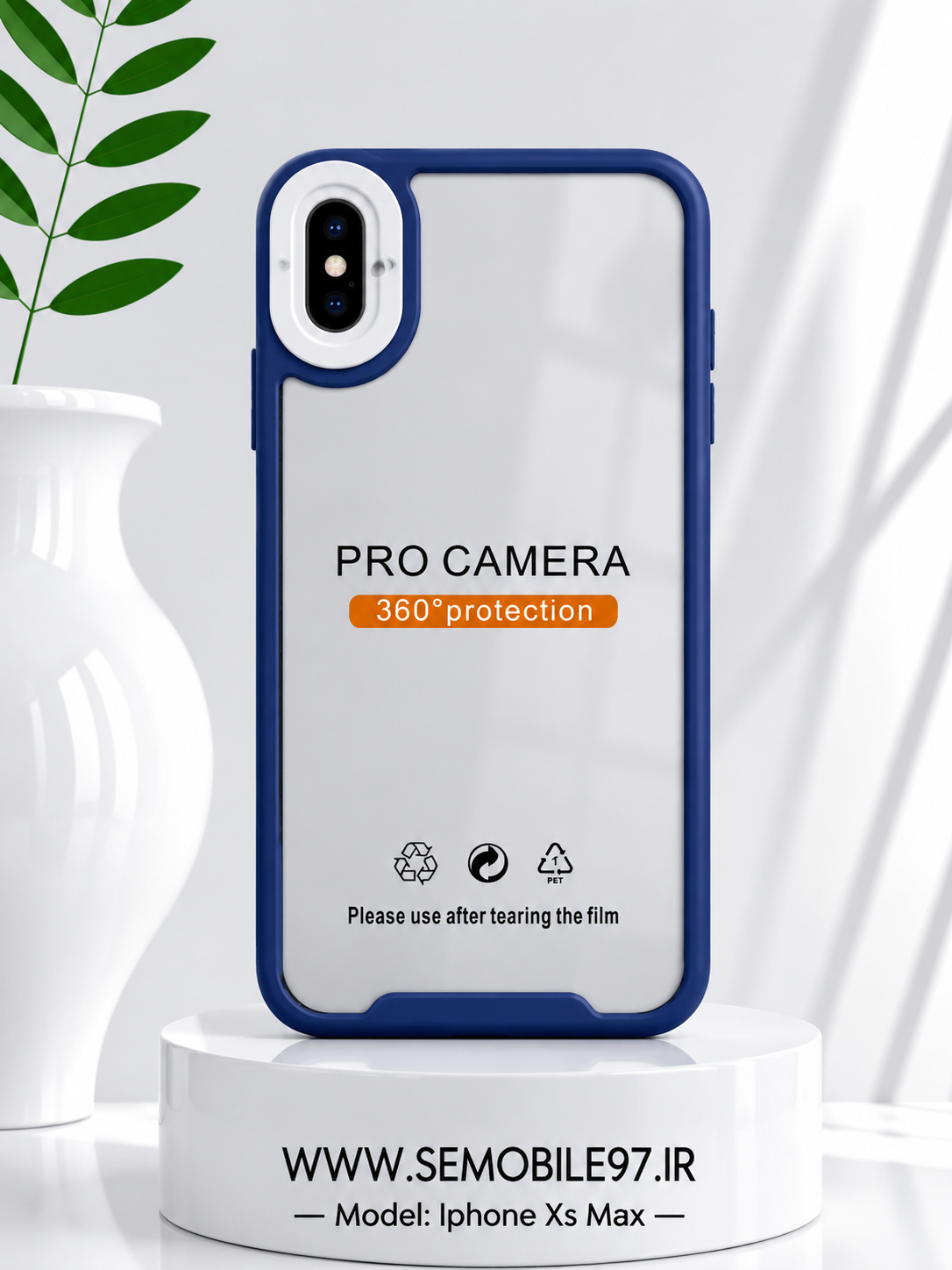 قاب گوشی Xs Max آیفون مدل دور رنگی