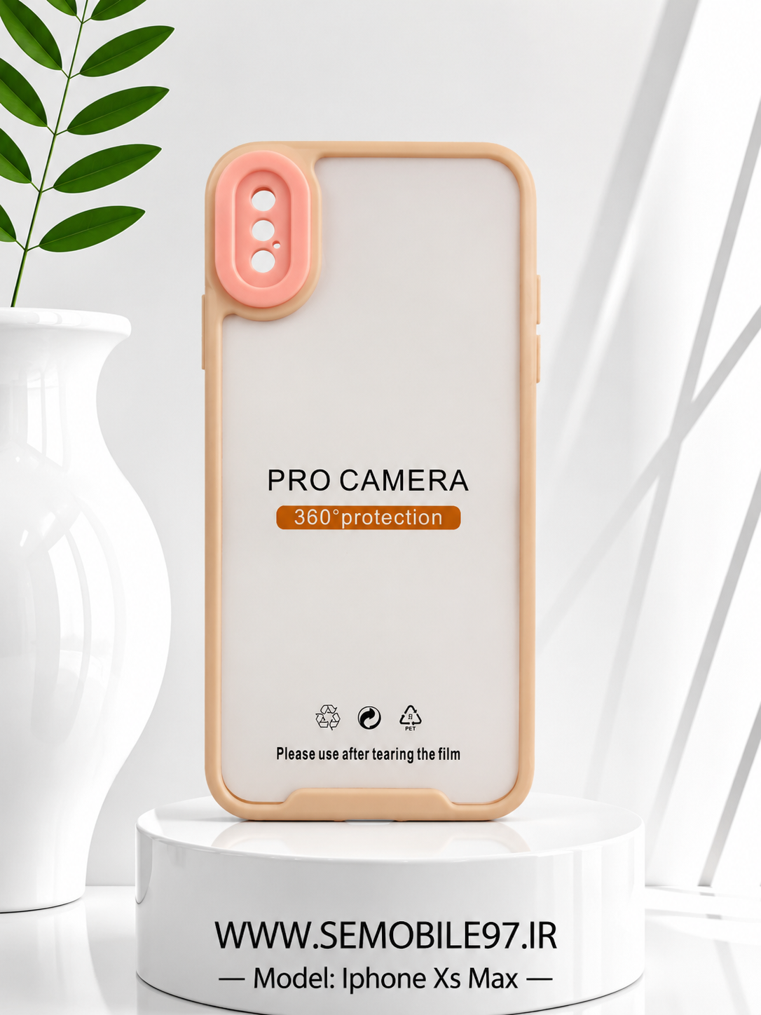 قاب گوشی Xs Max آیفون مدل دور رنگی