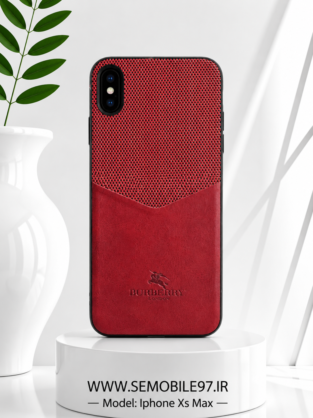 قاب گوشی Xs Max آیفون مدل چرمی