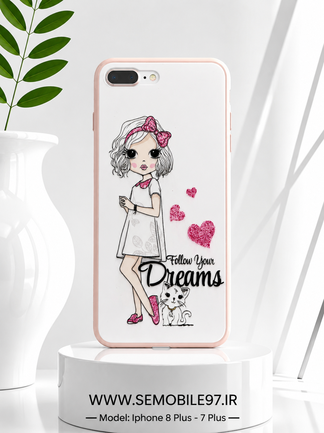 قاب گوشی Iphone 7plus   8plus آیفون مدل طرحدار