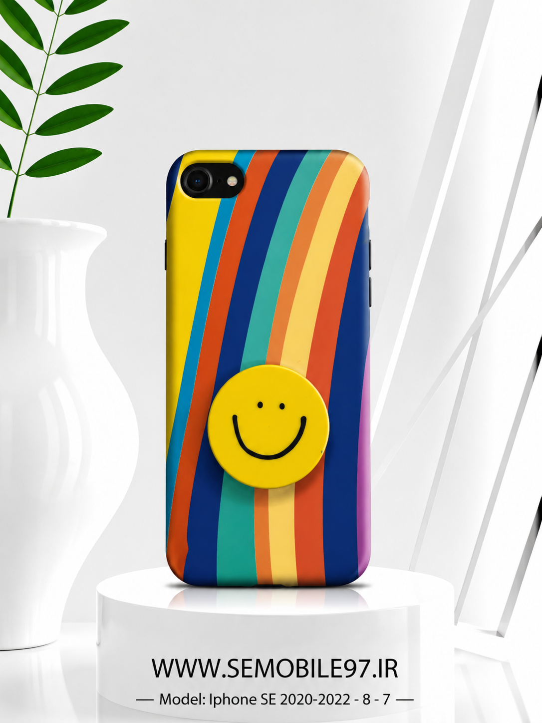 قاب گوشی Iphone SE 2022 / SE 2020 / ip7 / ip8 مدل طرحدار پاپ سوکت