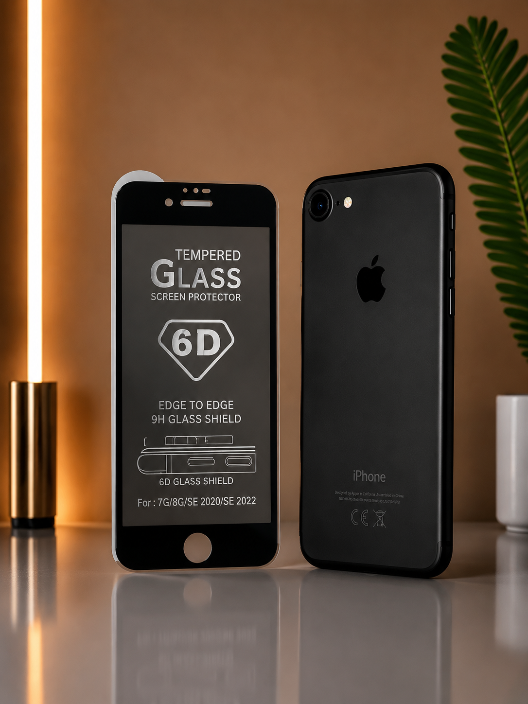 گلس گوشی Iphone Se 2020 - Se 2022 -8 - 7 آیفون مدل  آنتی استاتیک پرویسی حریم خصوصی