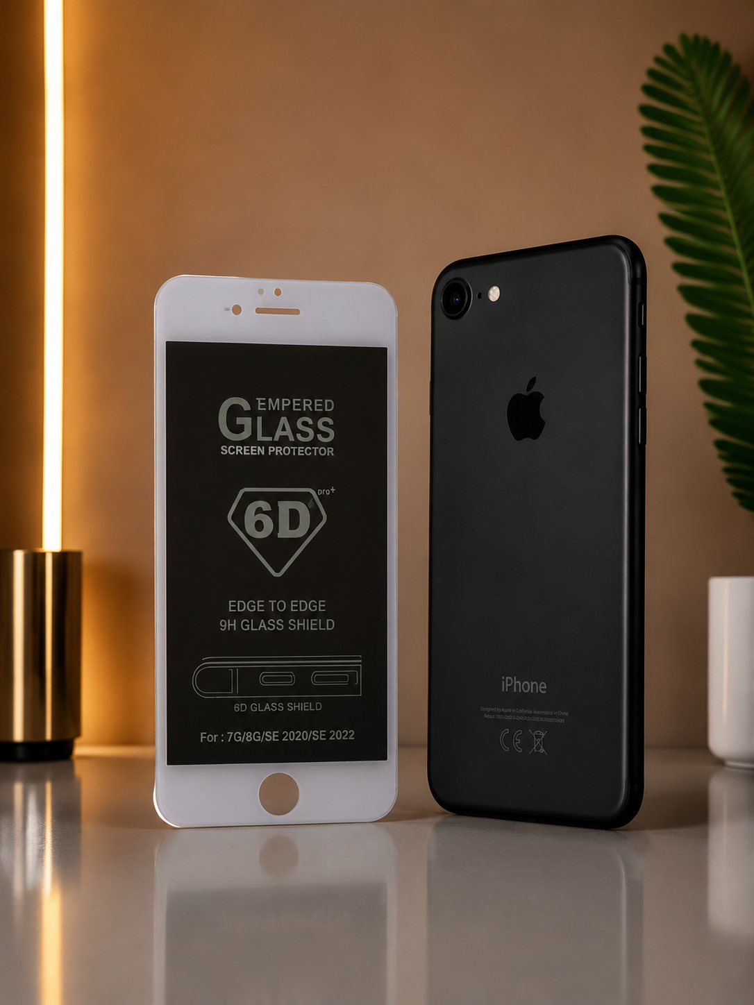 گلس گوشی Iphone Se 2020 - Se 2022 -8 - 7 آیفون مدل  آنتی استاتیک پرویسی حریم خصوصی
