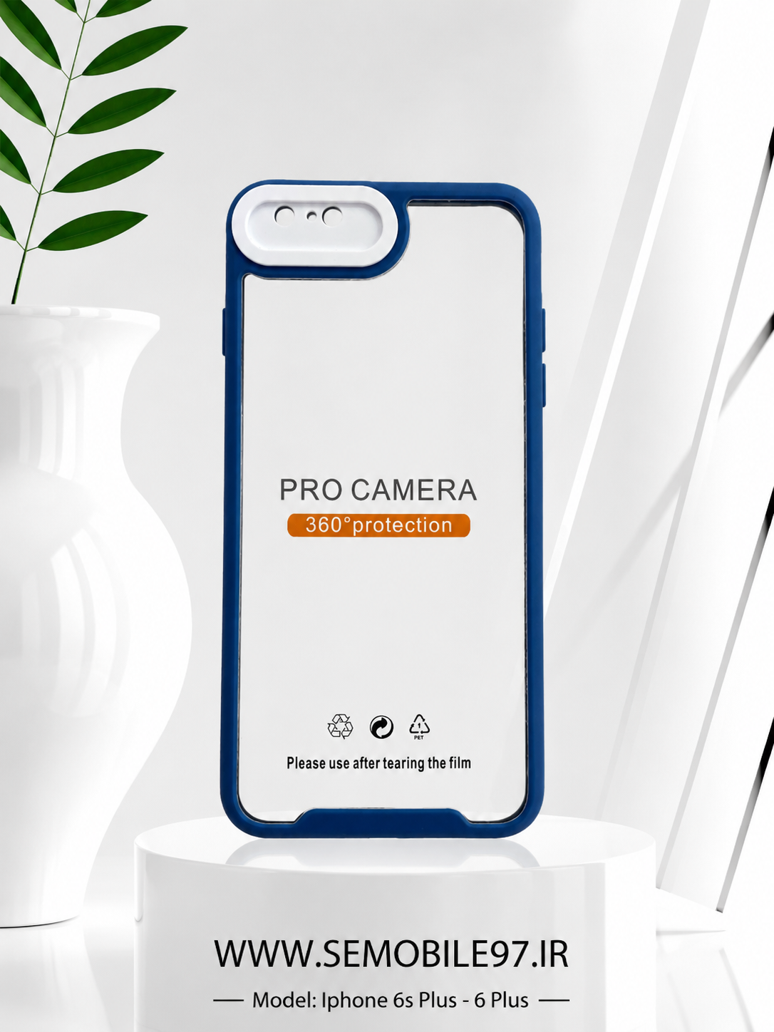 قاب گوشی Iphone 6s plus \ 6 plus آیفون مدل دور رنگی