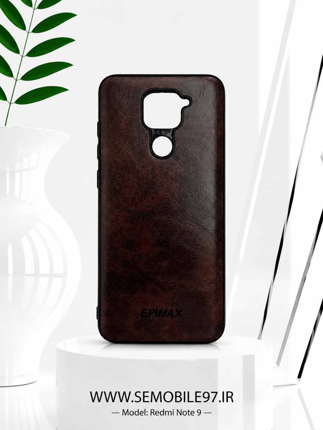 قاب گوشی Redmi Note 9 شیائومی مدل چرم