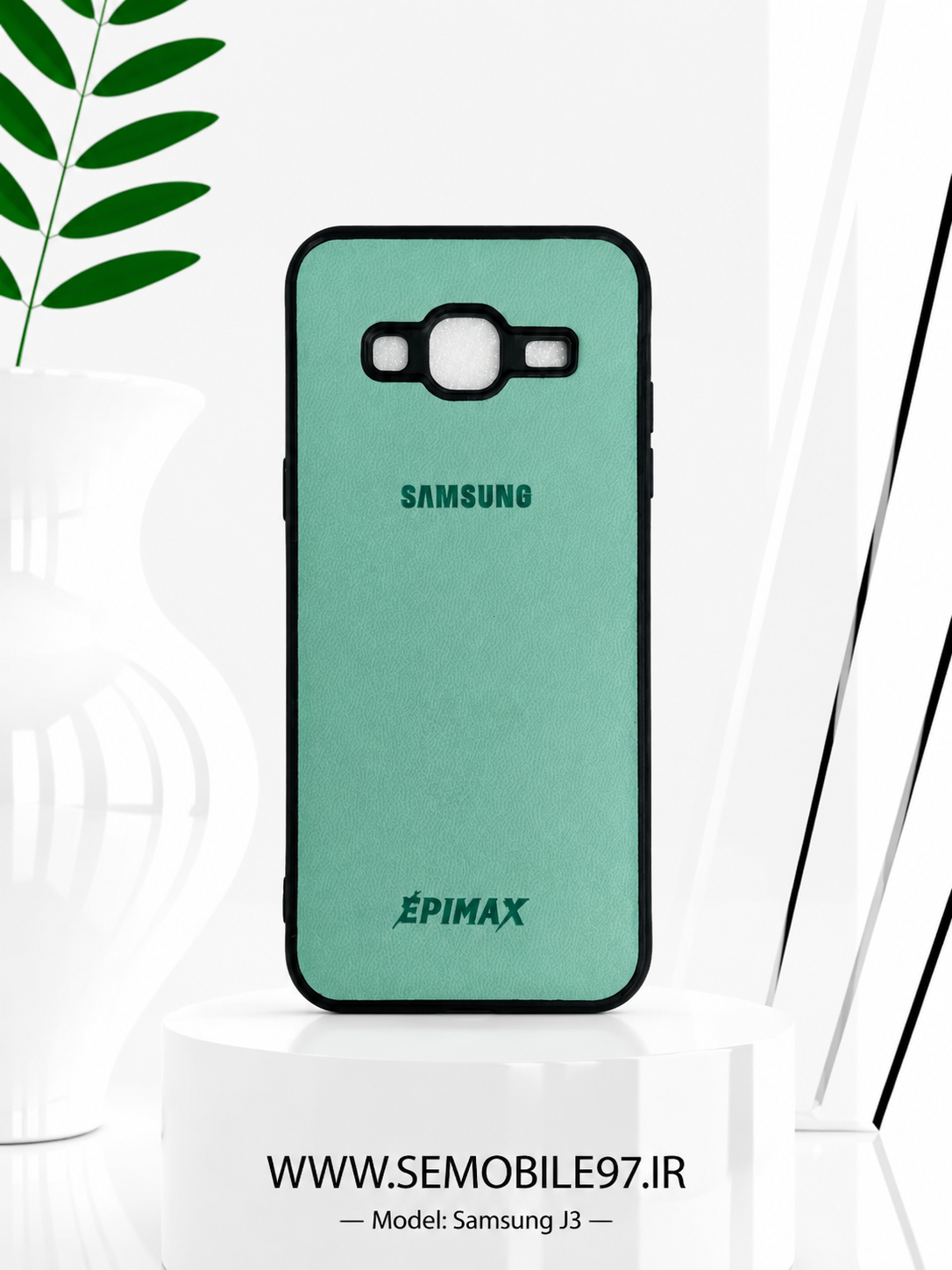 قاب گوشی Galaxy J3 سامسونگ مدل چرمی