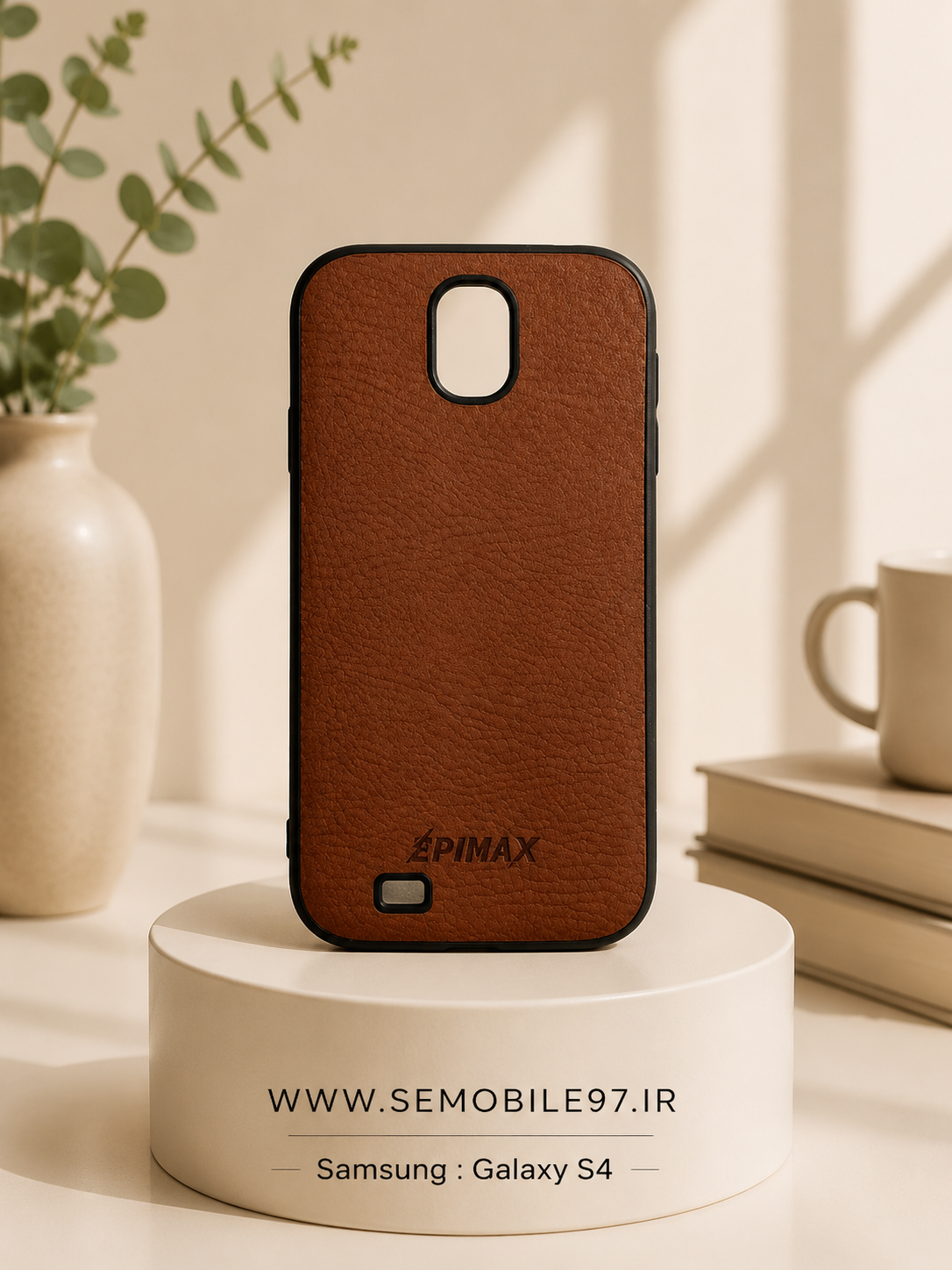 قاب گوشی Galaxy S4 سامسونگ مدل چرم