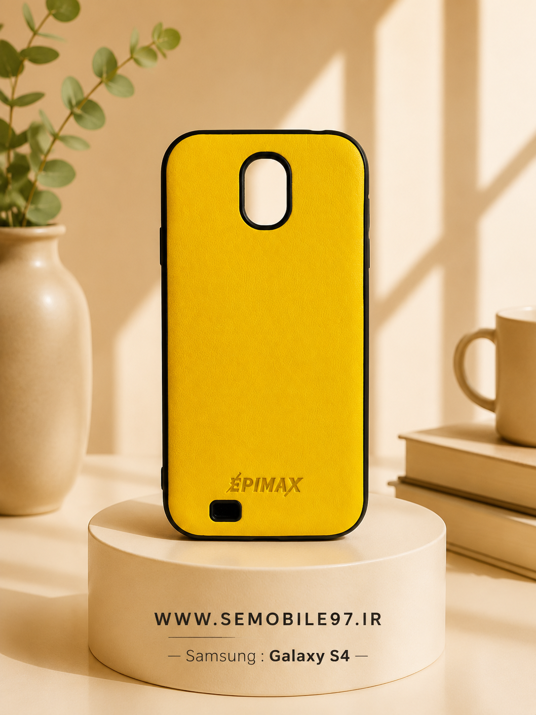 قاب گوشی Galaxy S4 سامسونگ مدل چرم