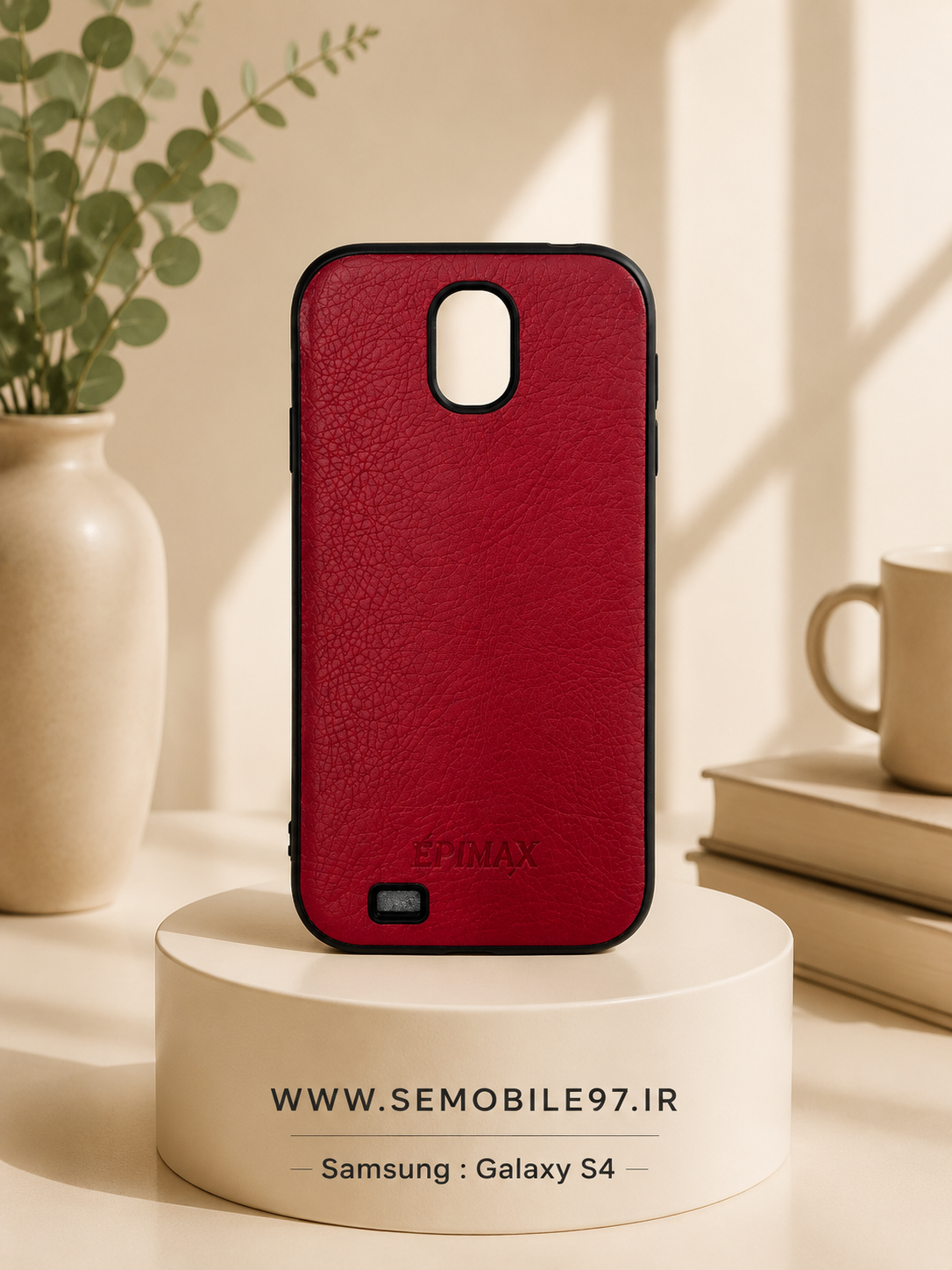 قاب گوشی Galaxy S4 سامسونگ مدل چرم