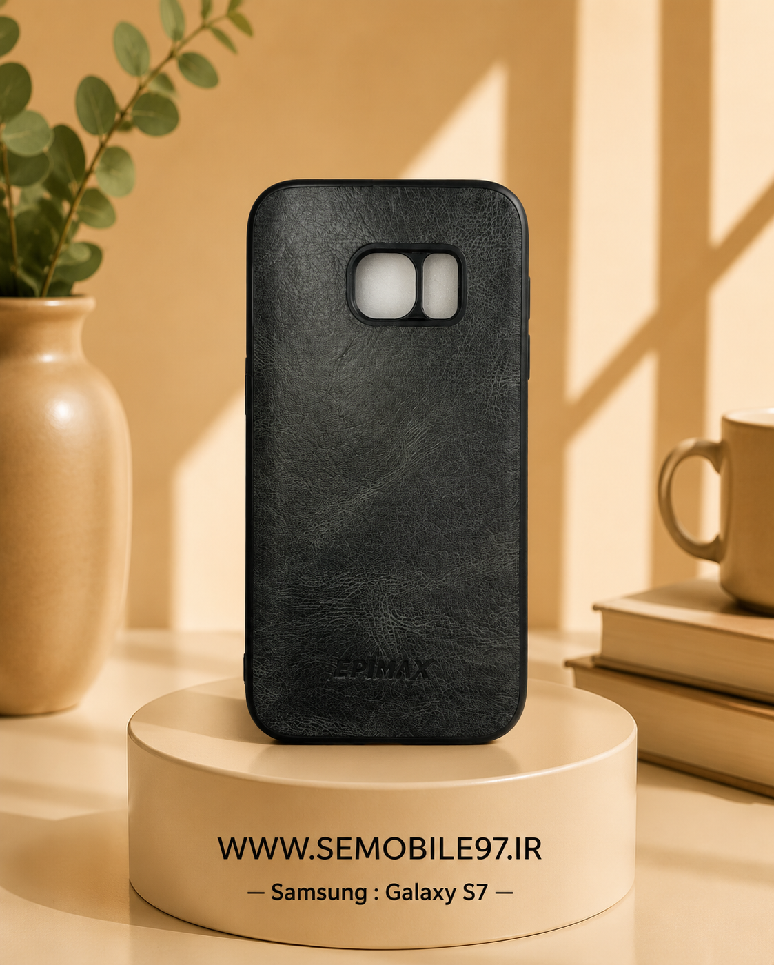 قاب گوشی Galaxy S7 سامسونگ مدل چرم