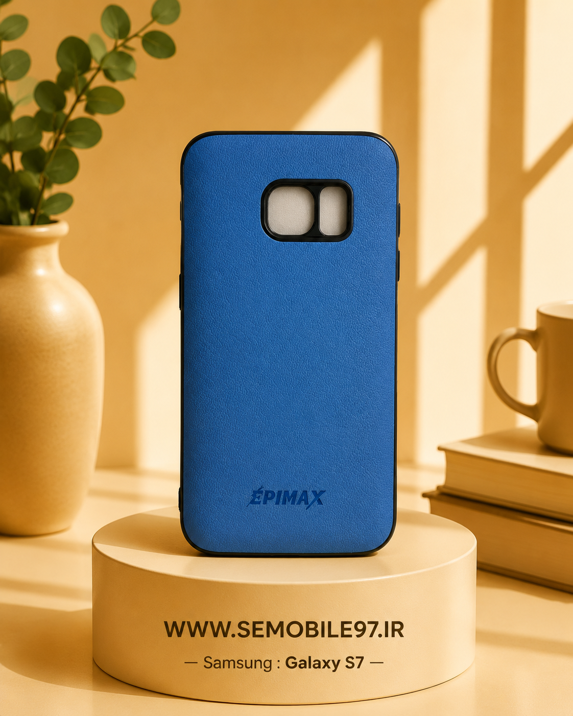 قاب گوشی Galaxy S7 سامسونگ مدل چرم
