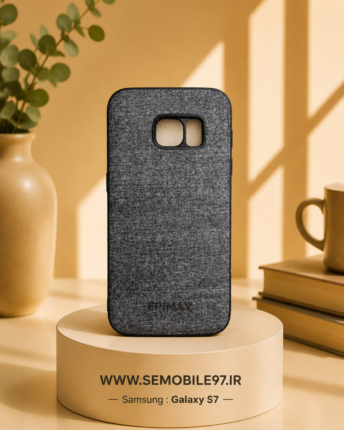 قاب گوشی Galaxy S7 سامسونگ مدل چرم